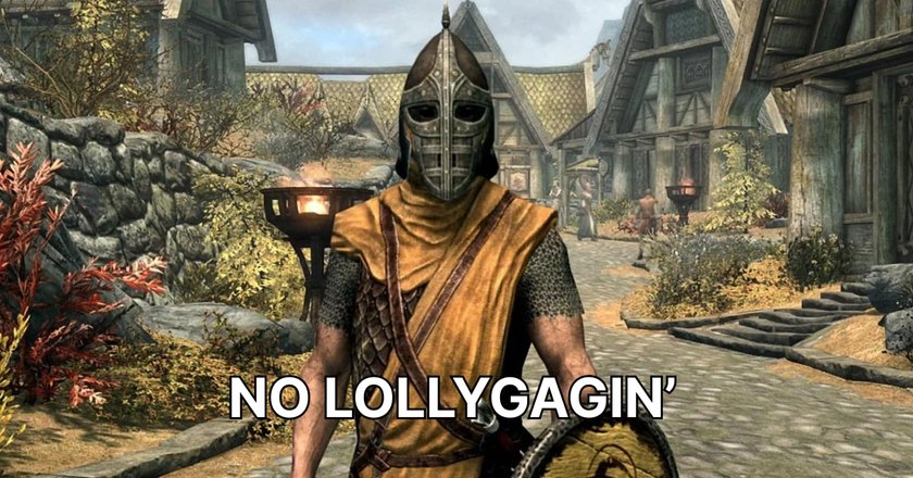 Whiterun guard in Skyrim