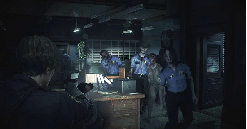 In the remake of Resident Evil 2, if the player struggles through levels, the game will decrease the number of zombies attacking them.