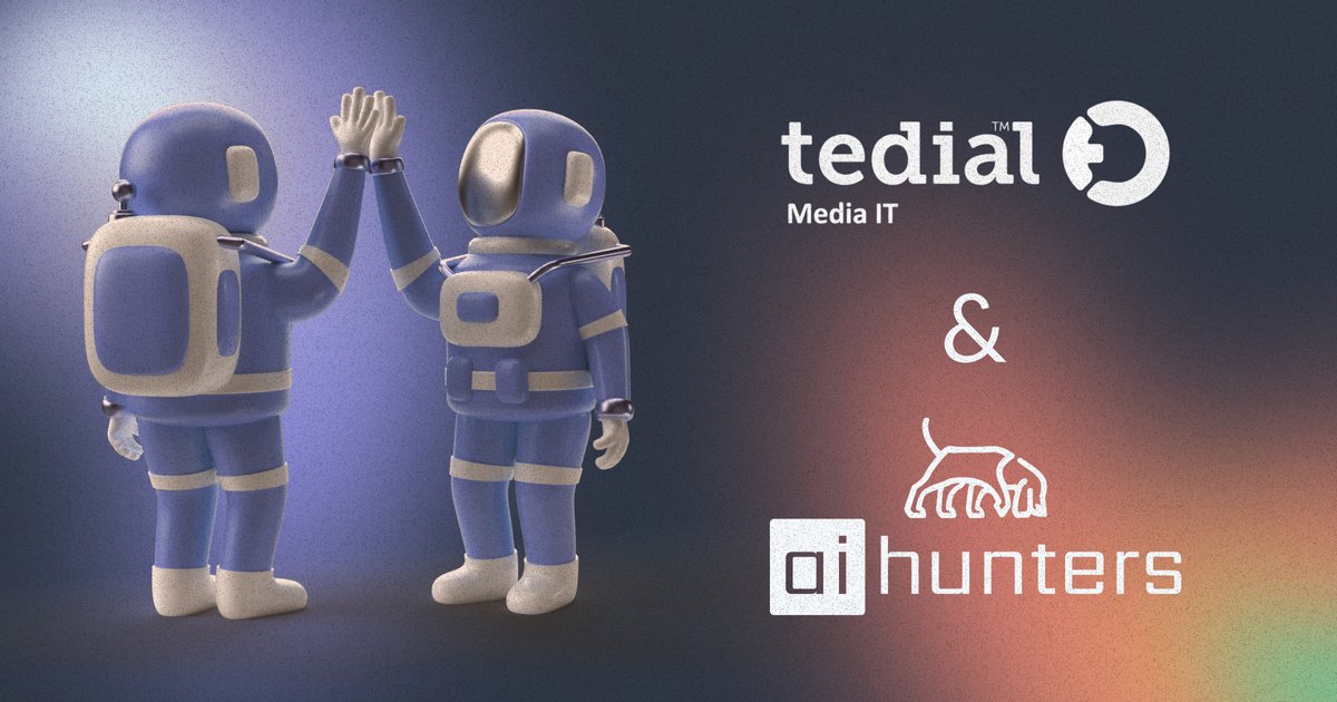 AIHunters and Tedial announce integration partnership to deliver UEFA highlights