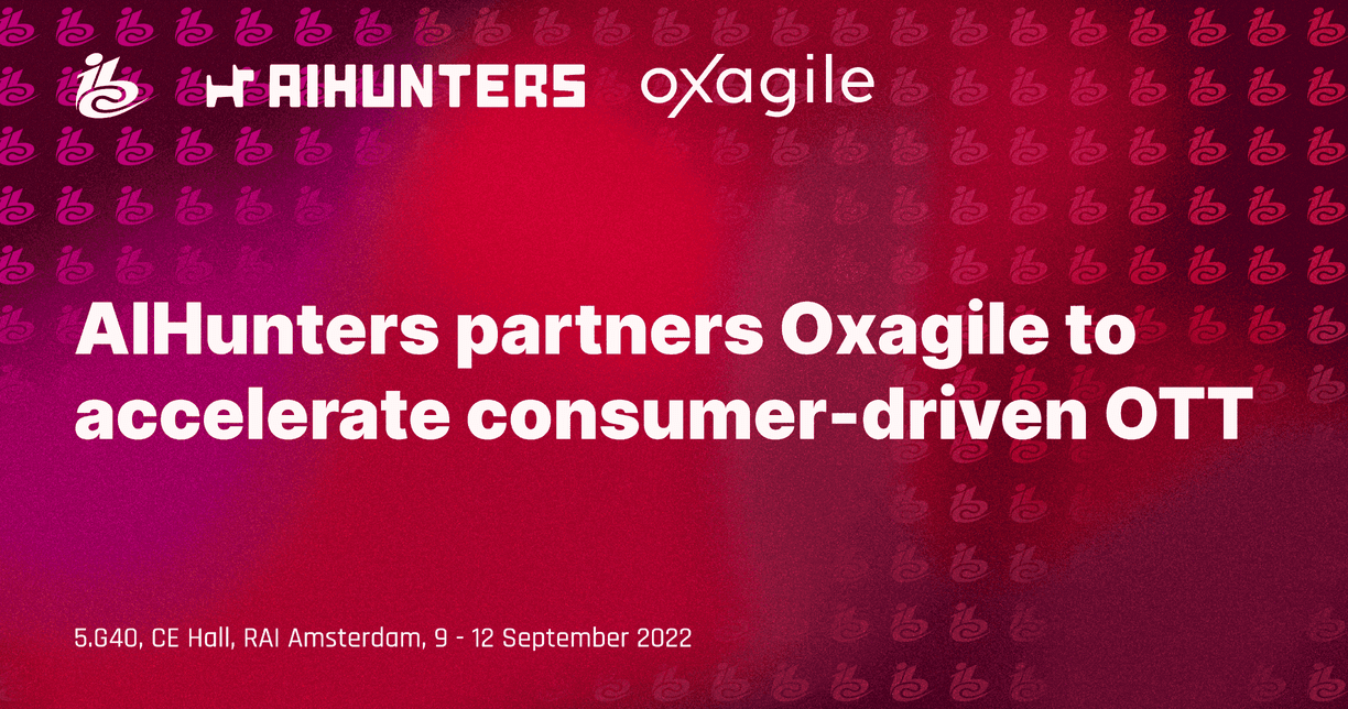 AIHunters partners with Oxagile to revamp consumer-driven OTT